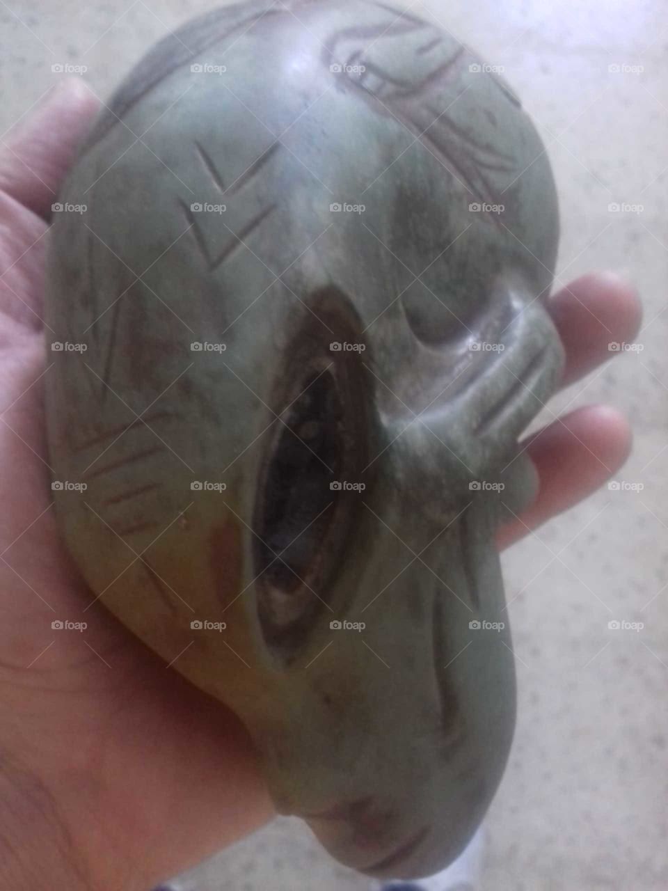 Lo que vieron los indios en el pasado lo plasmaron en arte