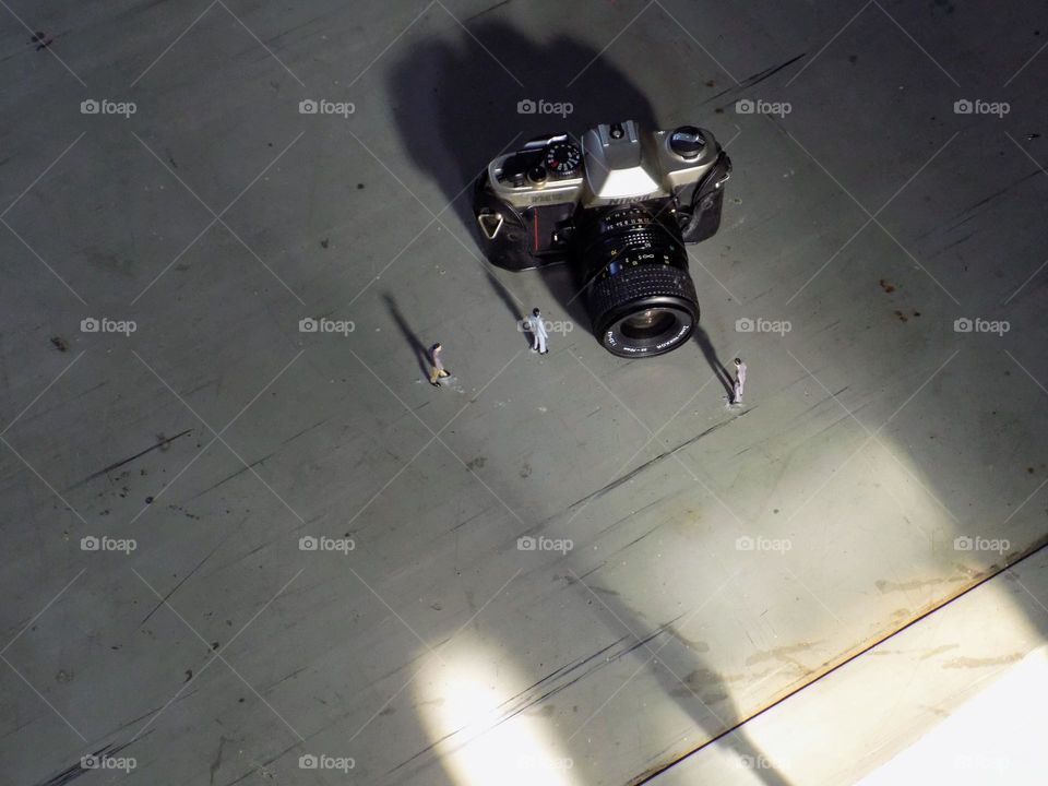 From the world of liliput, a camera