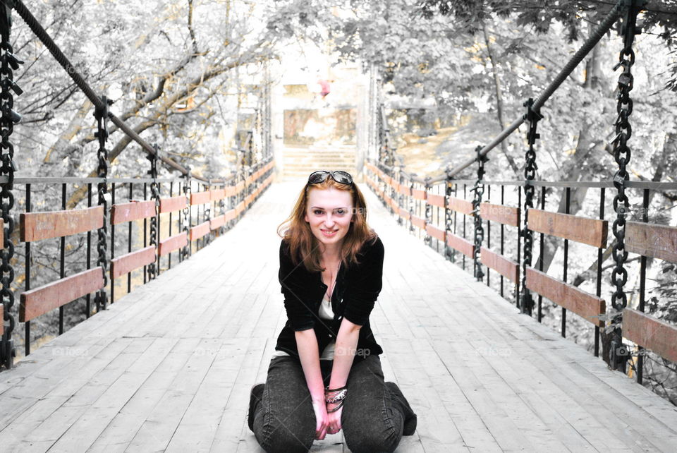 When she was really happy