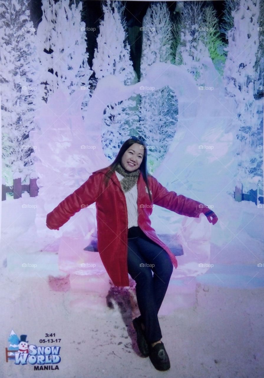 at Snowworld