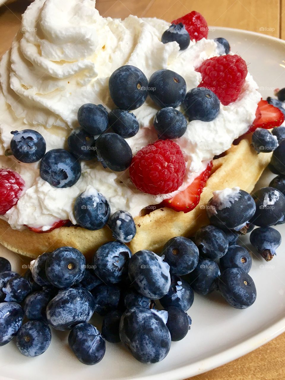 Very berry waffles