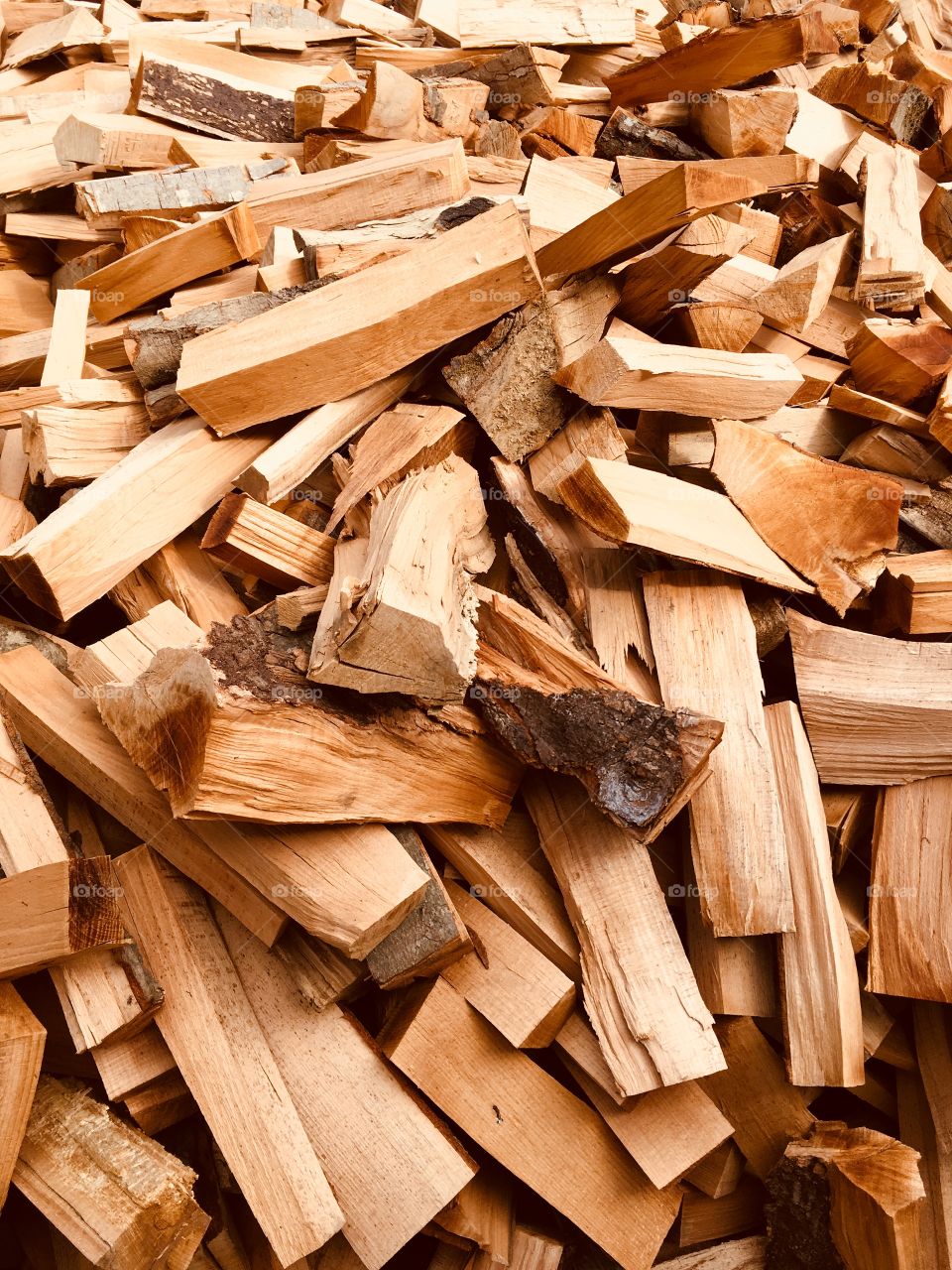 Wood pile