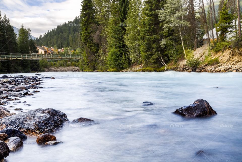 Toby Creek Panorama British Columbia 