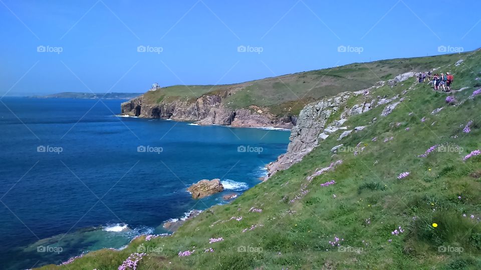 Cornish coast