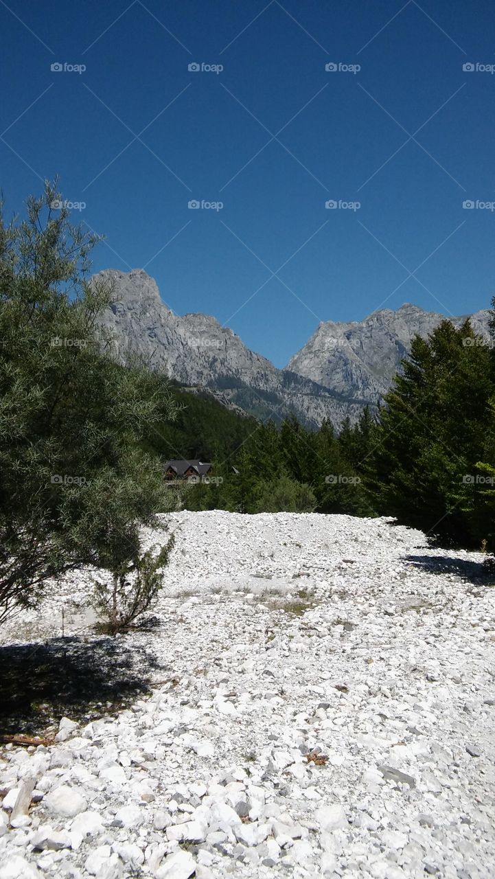 Montain Valbona Albania