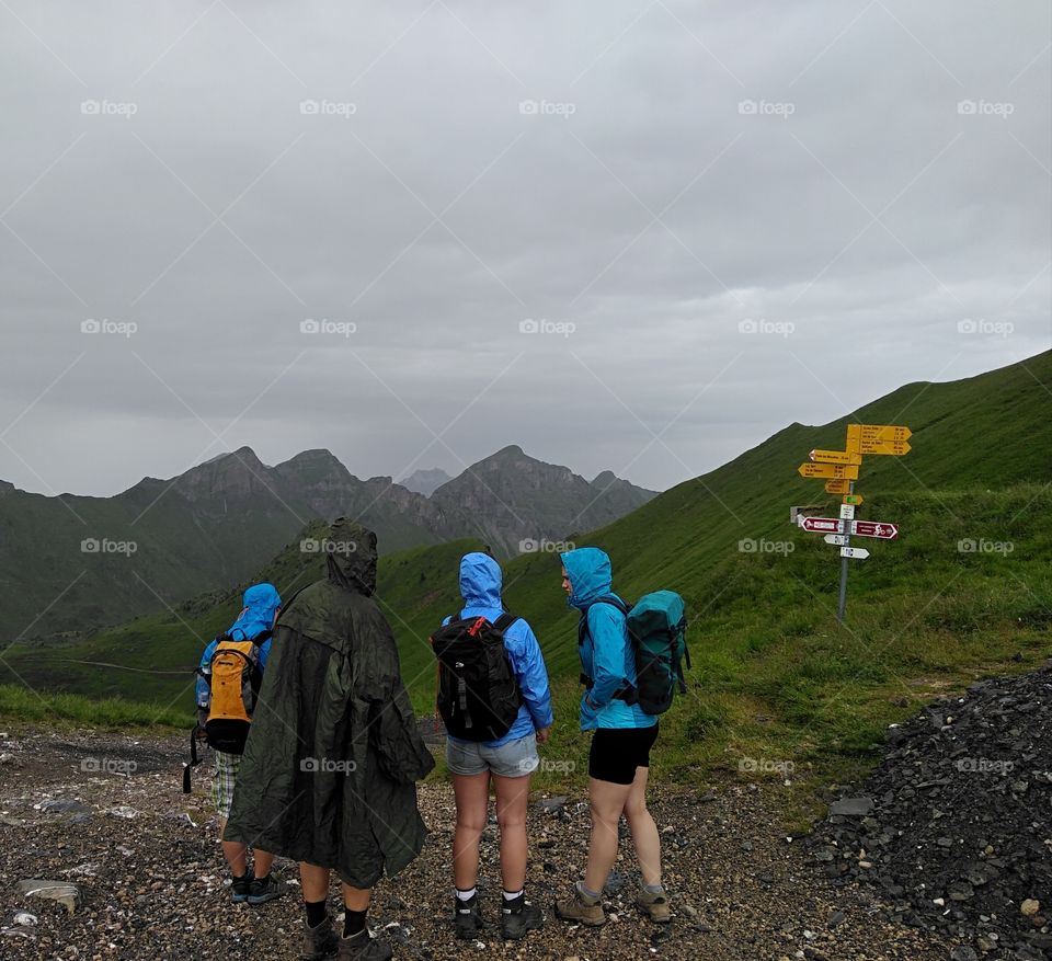 rain in the mountains
Regen in den Bergen