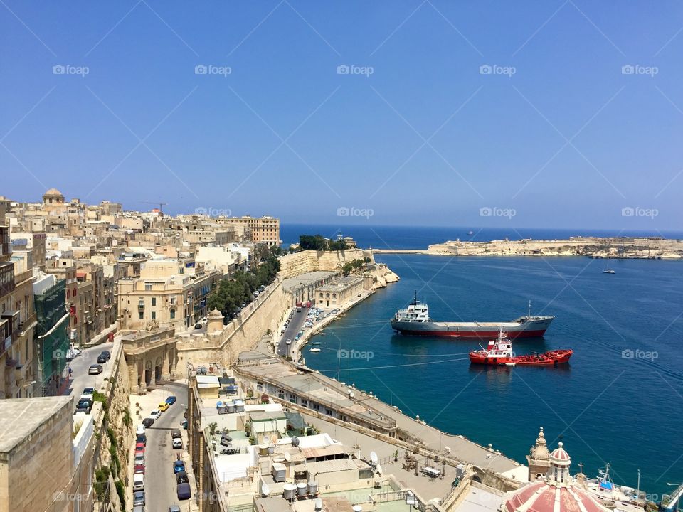 View from Valetta, Malta: stunning city and scenery! 