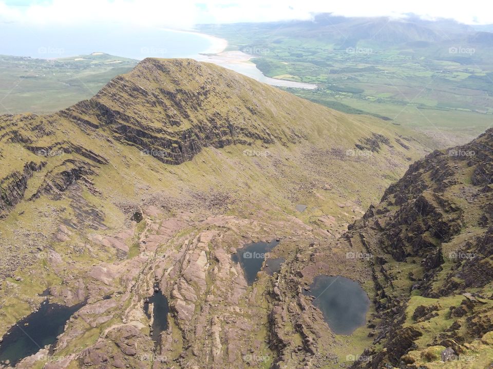 The Top of Mount Brandon . I took this photo at the top of Mount Brandon while backpacking through Europe. Photo was taken in Dingle, Ireland. 