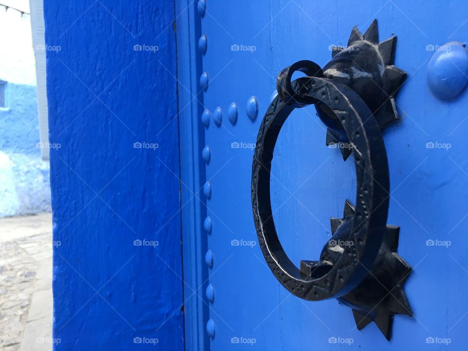 Door knocker chefchouen 