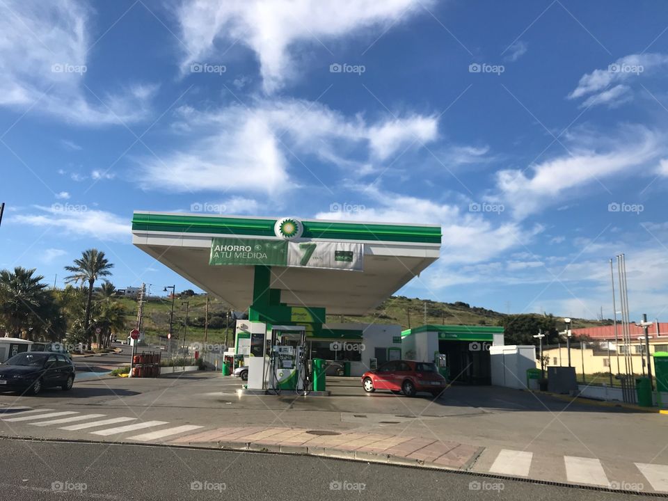 Petrol station 