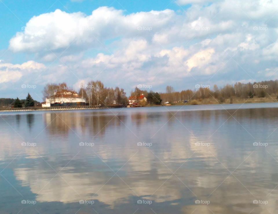 Water, Reflection, Lake, River, No Person