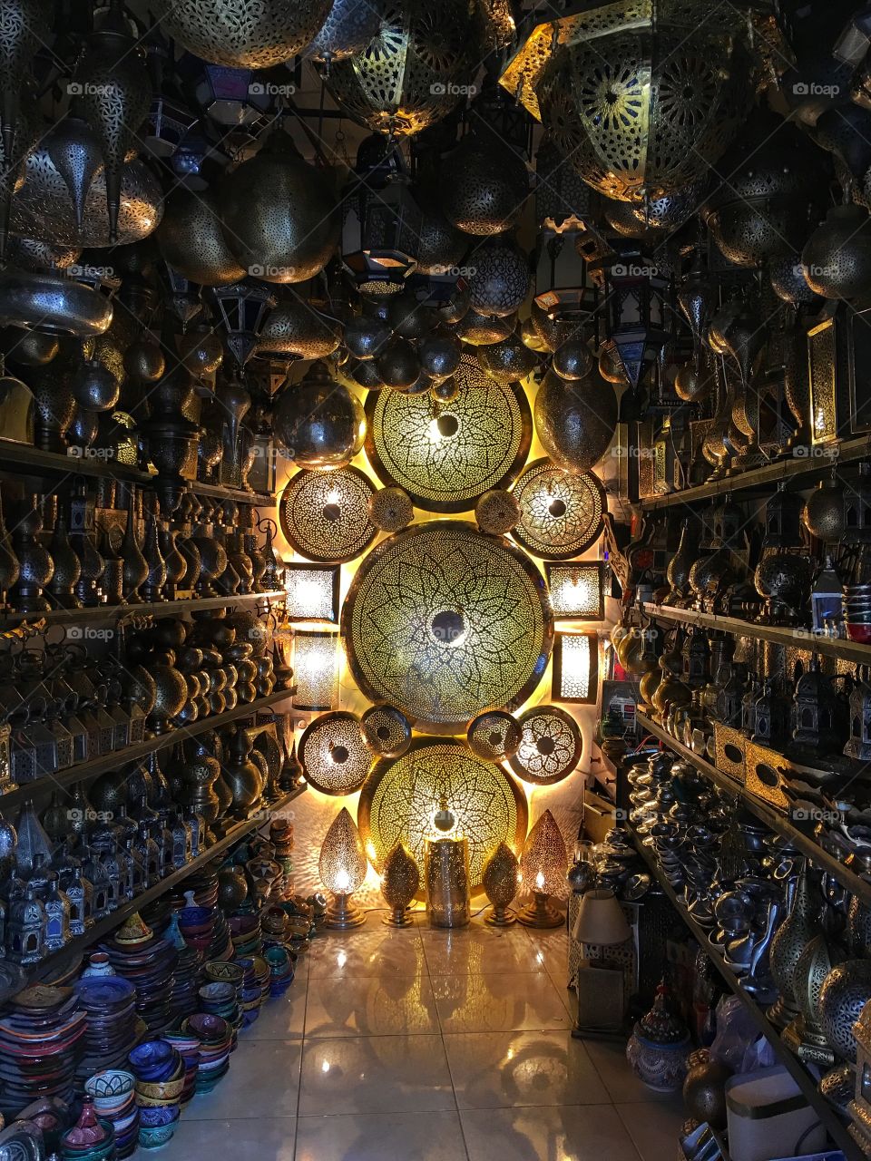 Religion, Gold, Temple, Pattern, Indoors