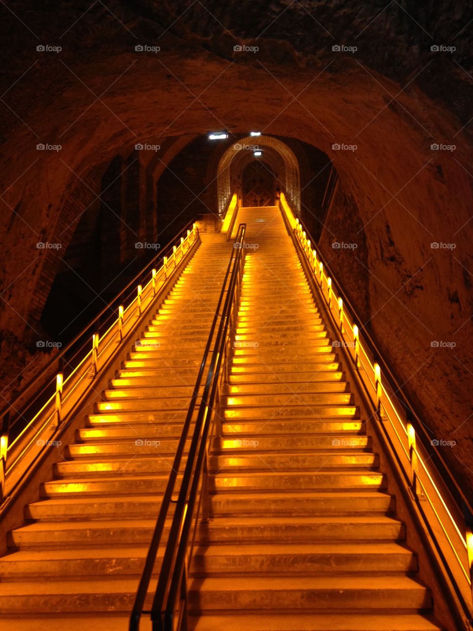 Stairway to champagne