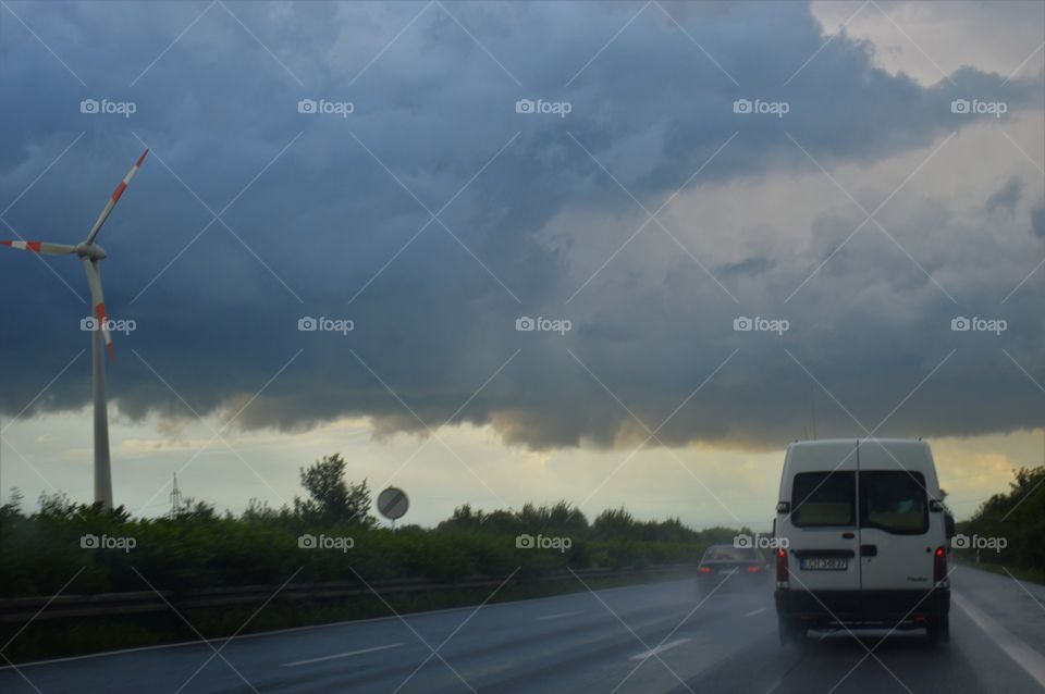 Storm clouds