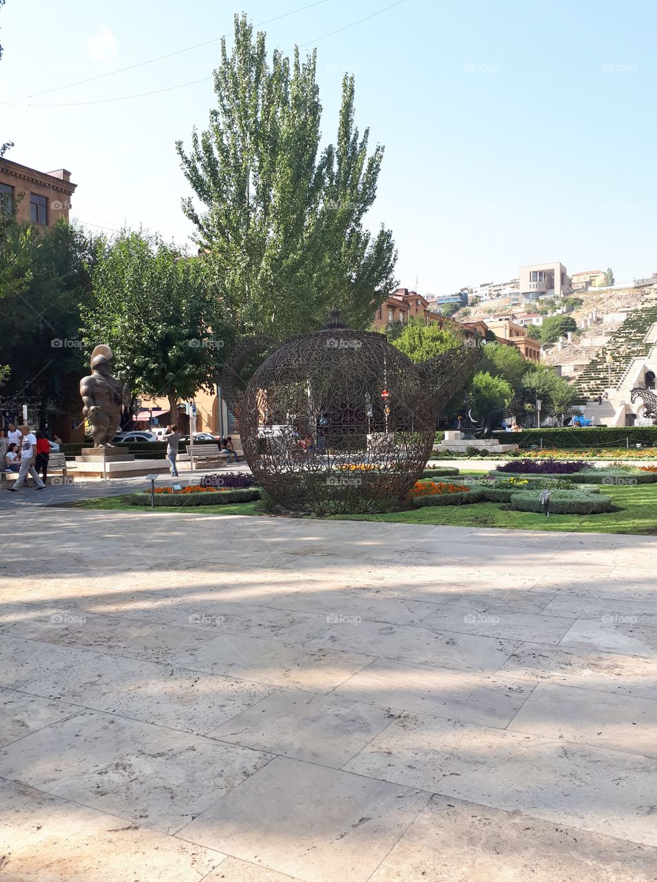 Sight of Armenia.Cascade