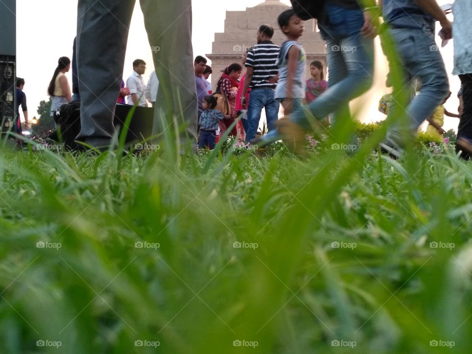 India Gate long exposure shot