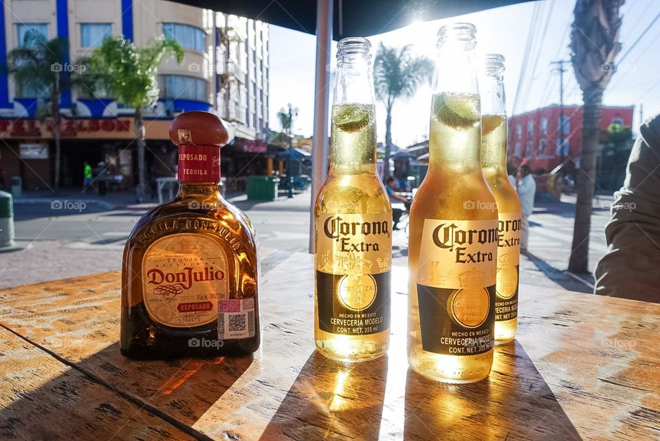 Coronas in Tijuana