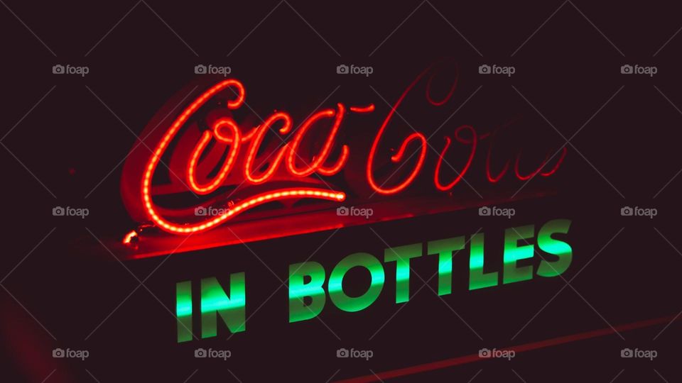 Coca cola in Bottle