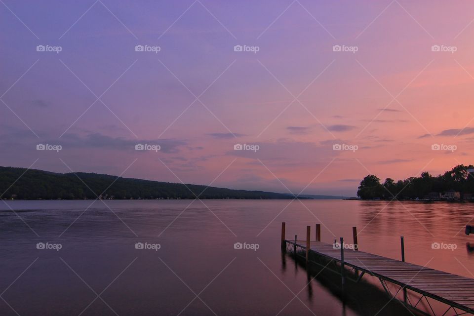 Keuka Lake sunrise