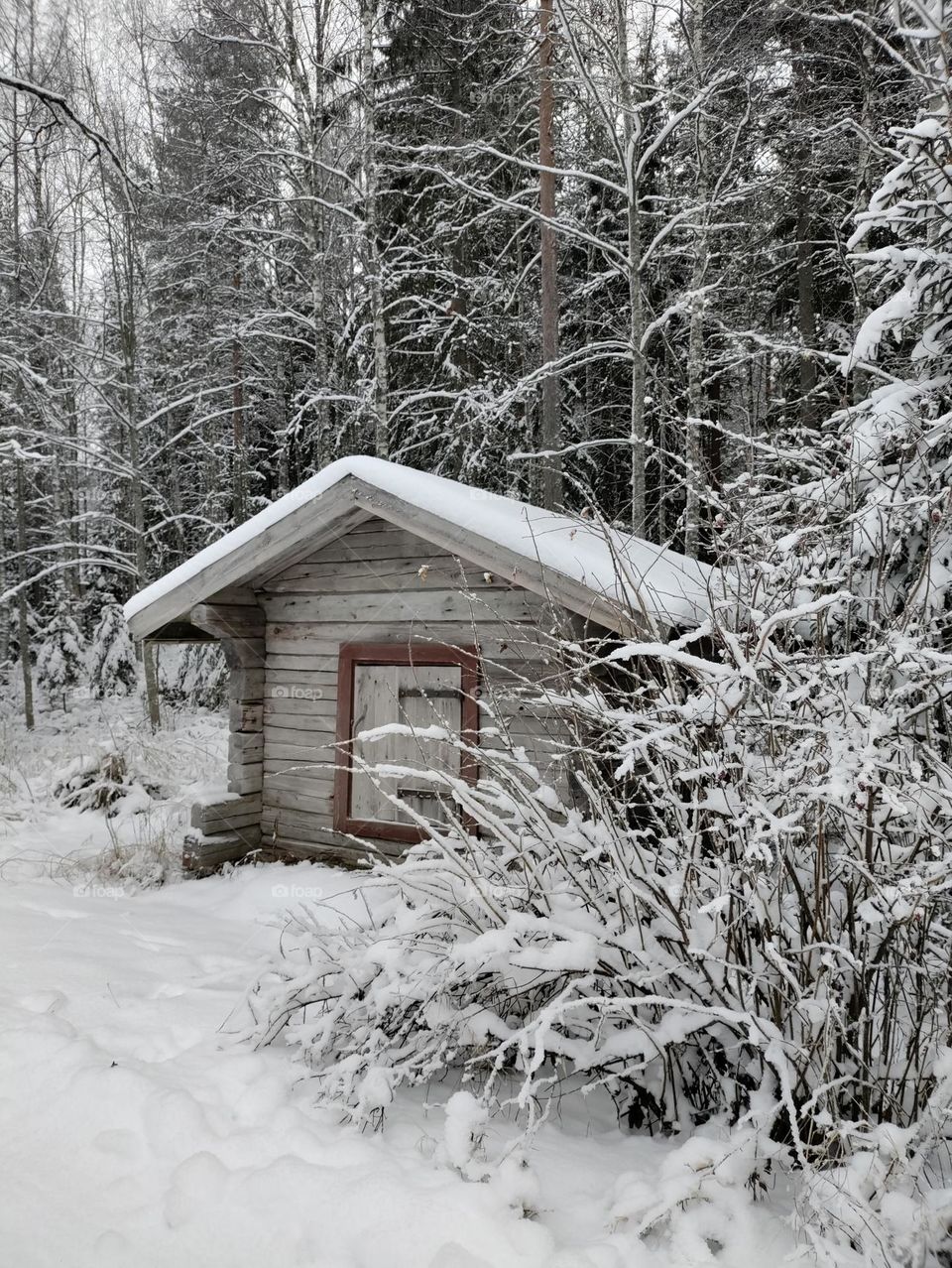 a barn