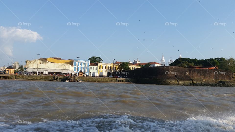 Forte do presépio em Belém do Pará