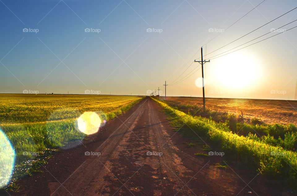 Road in oklahoma