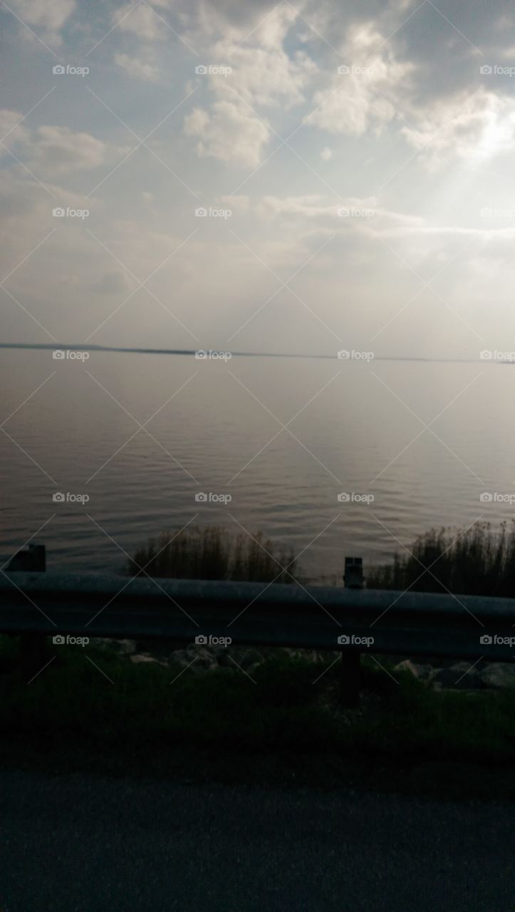 Landscape, Lake, Water, Light, River