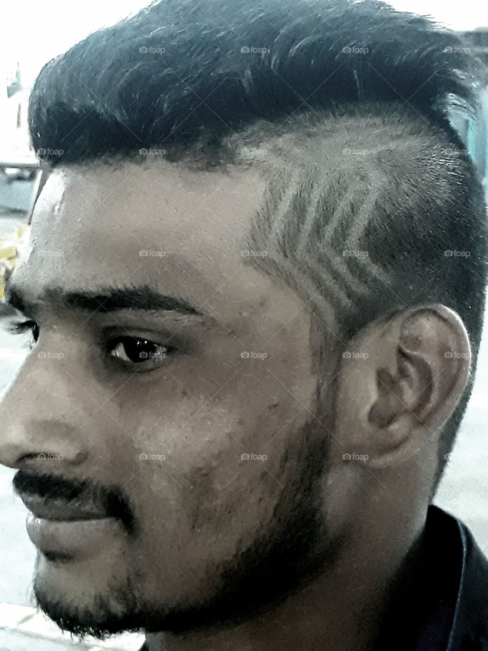 hair styles... clippers art