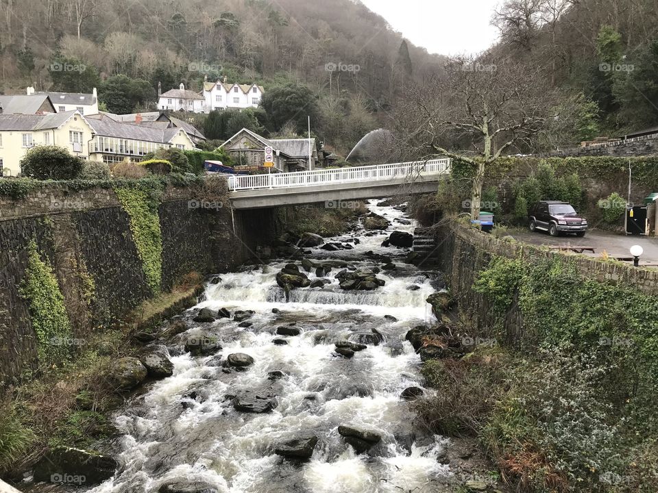 Central Lynton and Lynmouth, as here it always looks stunning.