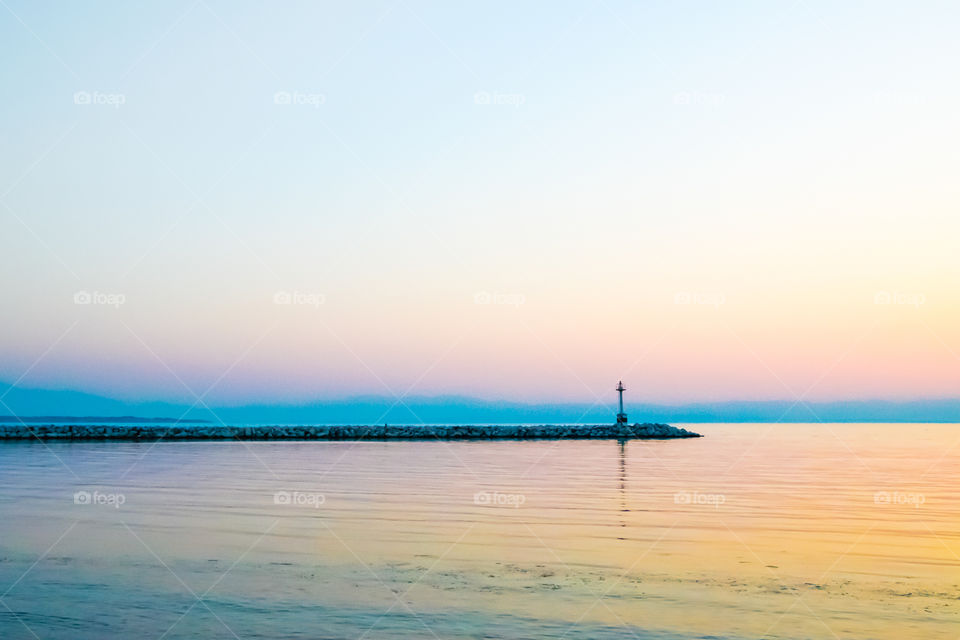 Water, No Person, Sunset, Nature, Summer