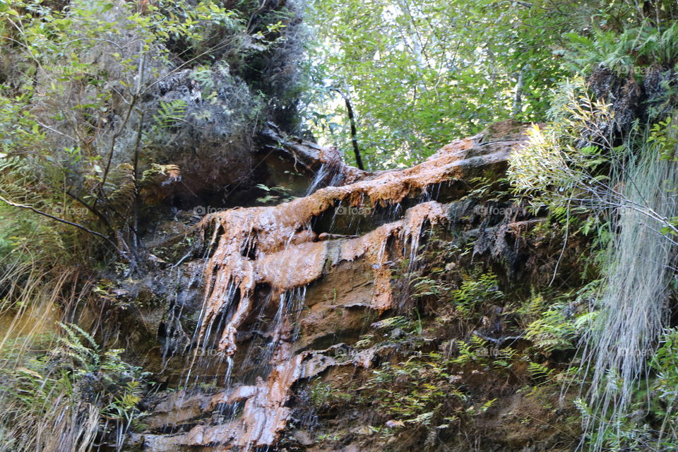 Waterfalls at blue mountain 