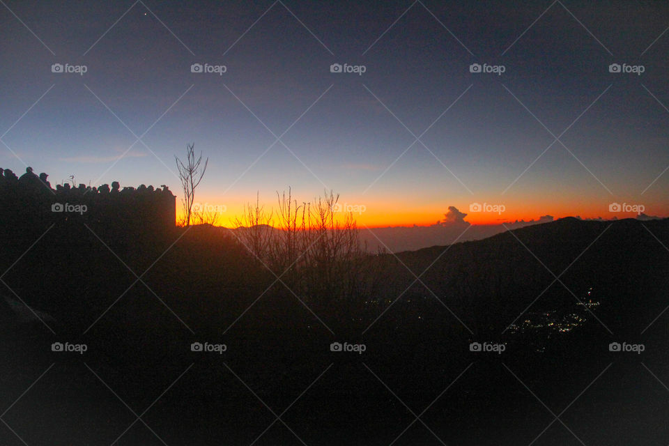 sunrise in Bromo