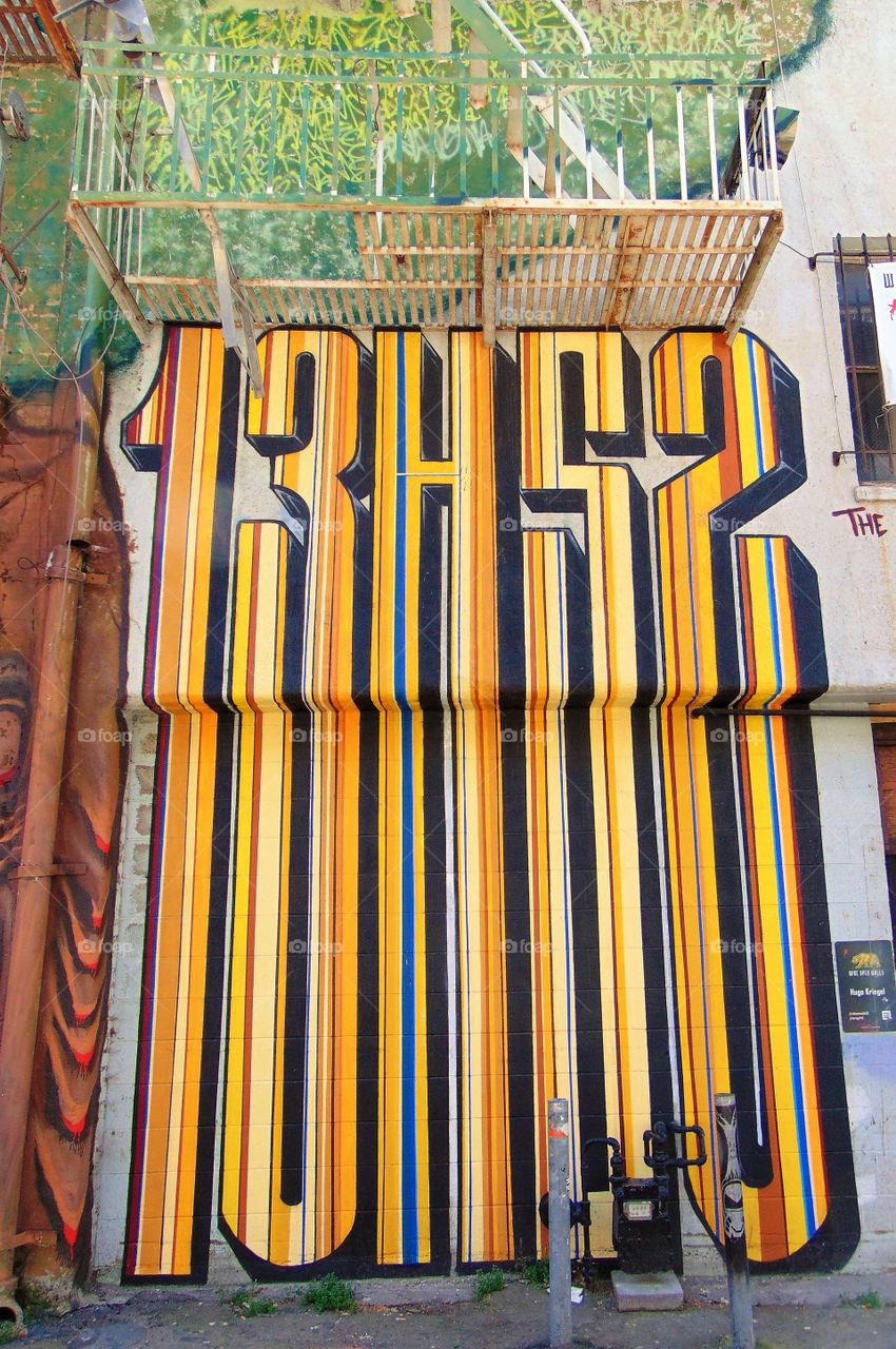 graffiti wall art
