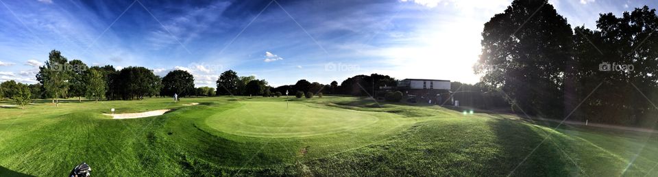 Golf panorama