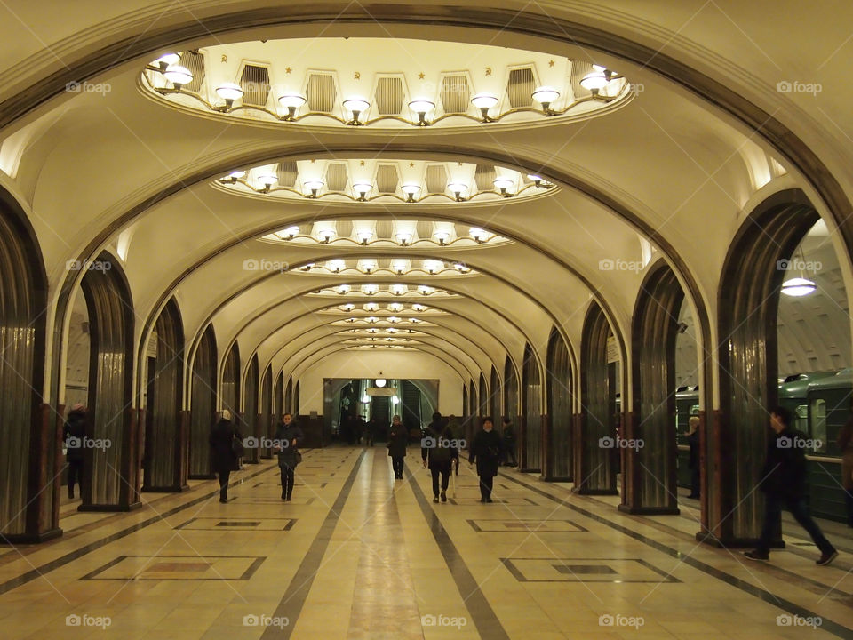 Subway in Moscow