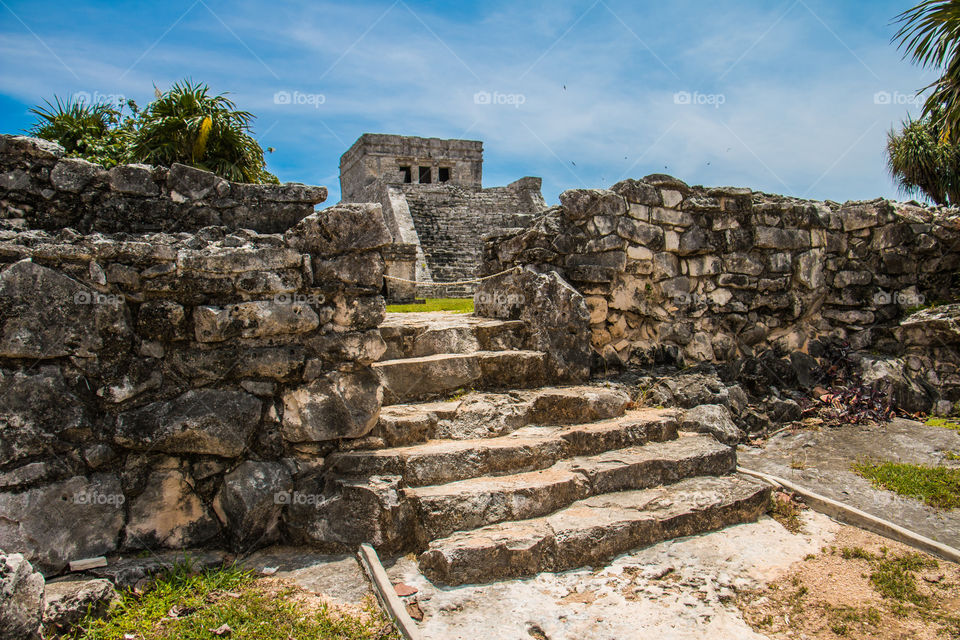 Ruins in Tulum, Mexico