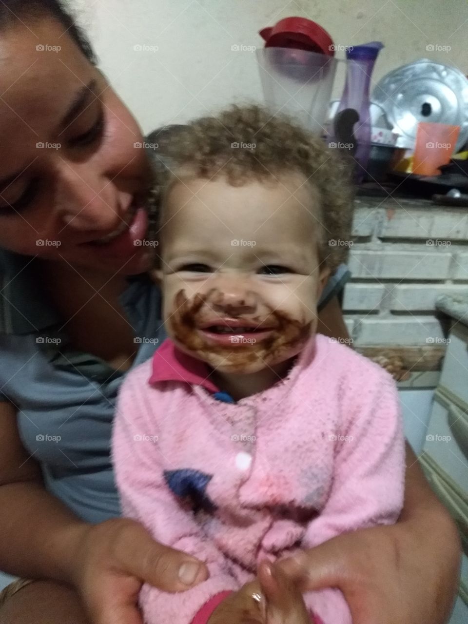 Dirty chocolate child