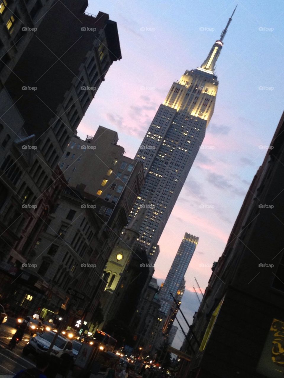 Empire State Building at Dusk
