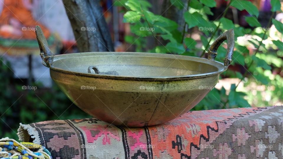 Brass cookware collectable