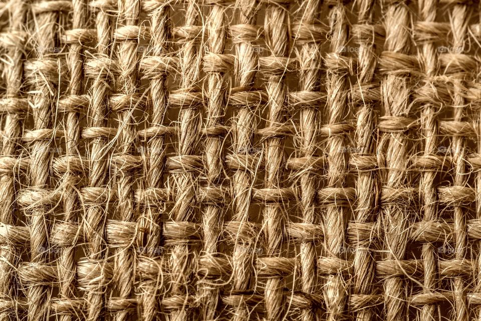 Hessian fabric