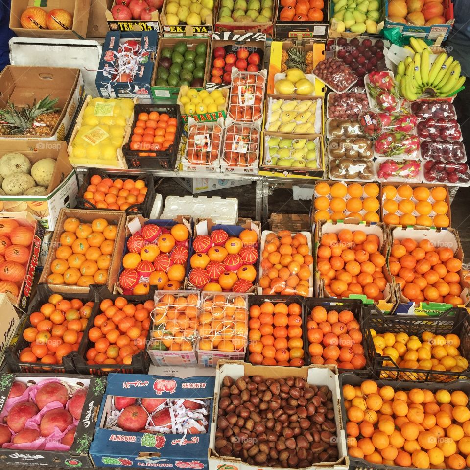 Fruit Market Stall