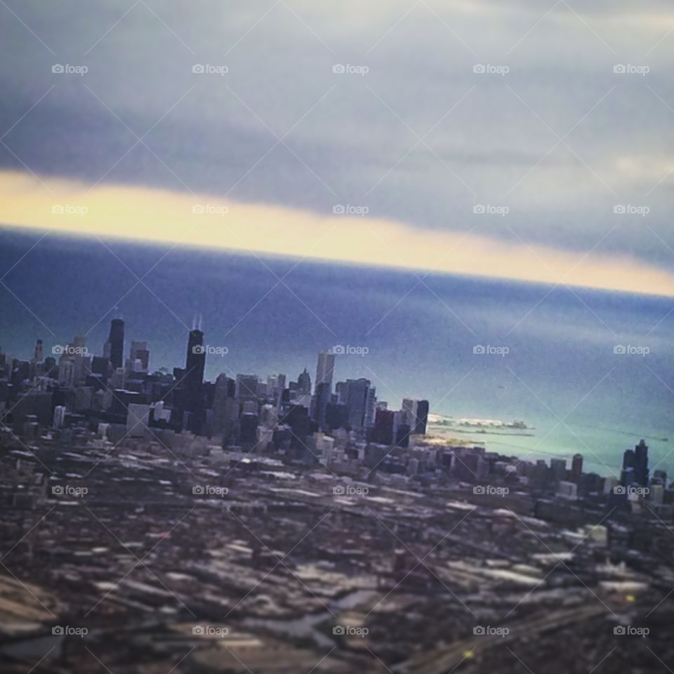 chicago by plane
