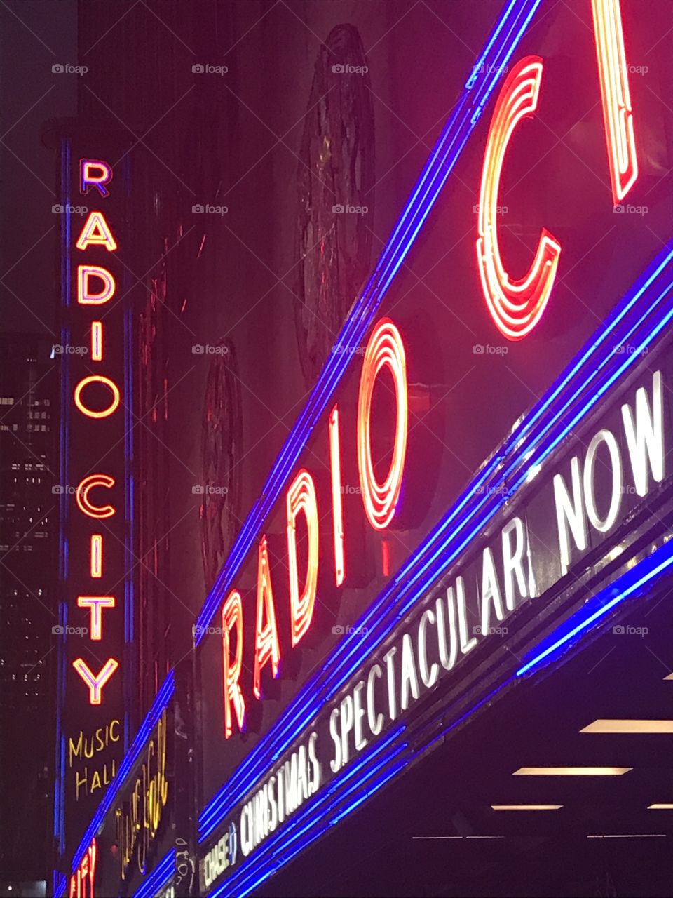 Radio City,NYC Iconic Sign