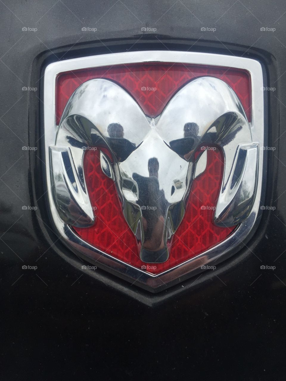 Logo on the front of my 2008 dodge charger