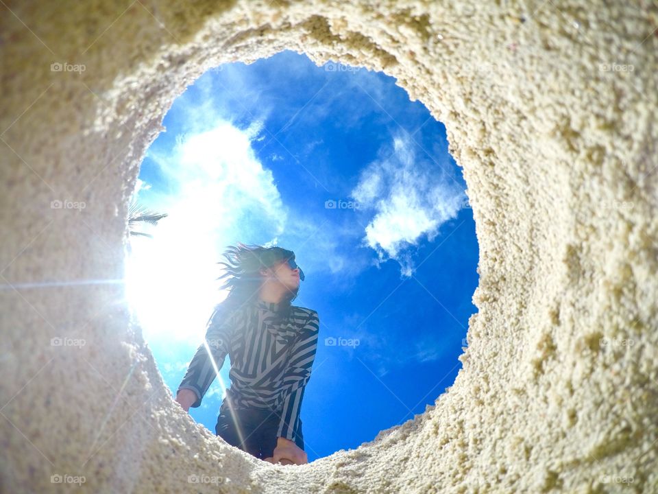 Man made window I guess! Here’s when I went to Boracay with my gopro to take memories! I miss Philippine Islands and beaches! Can’t wait to go back!