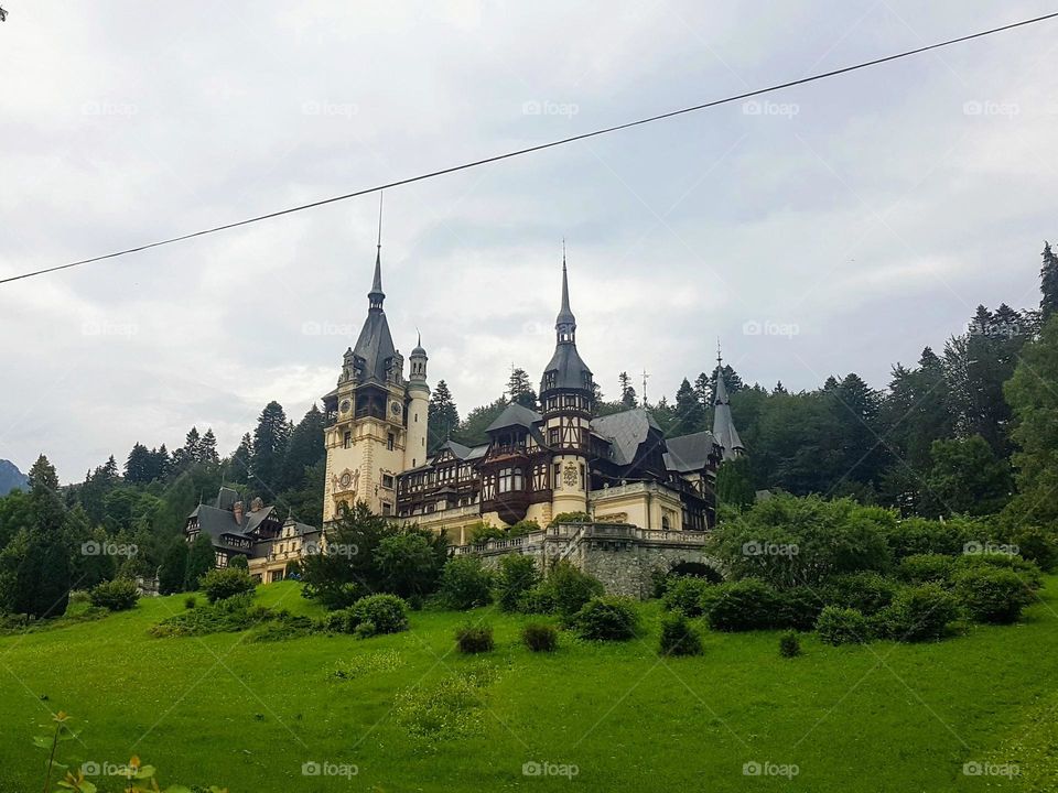 Peles Castle in Sinaia, Romania