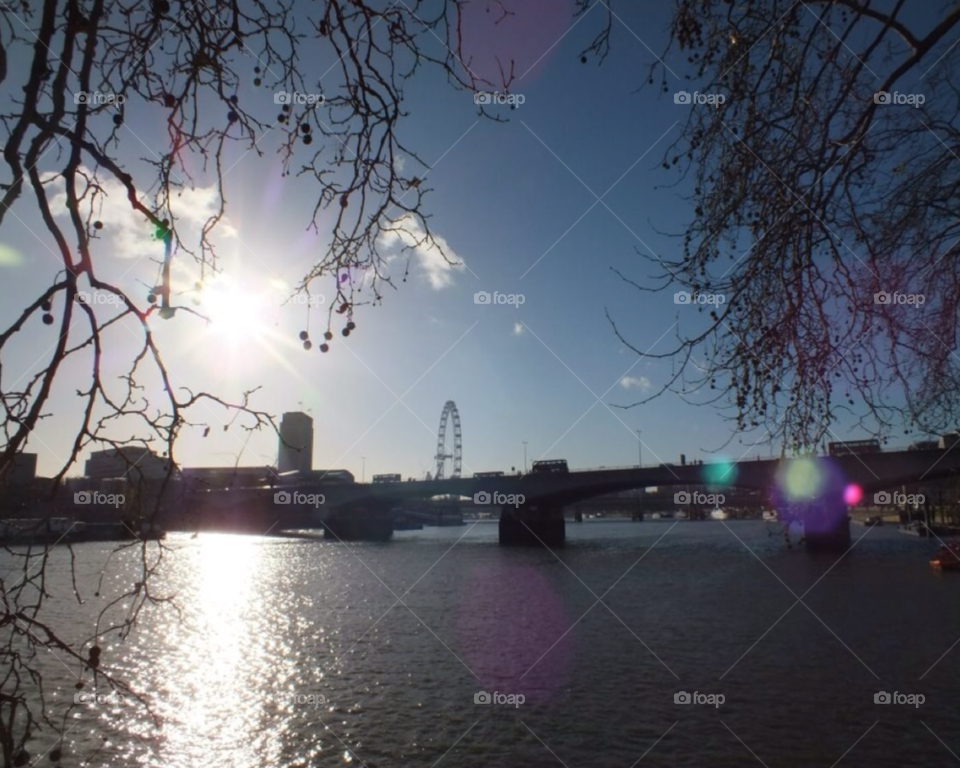 ocean sky london clouds by laurieelle