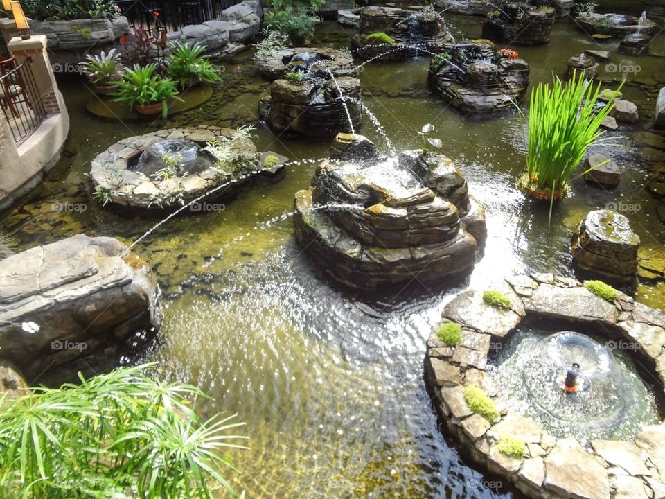 Opryland Hotel fountains