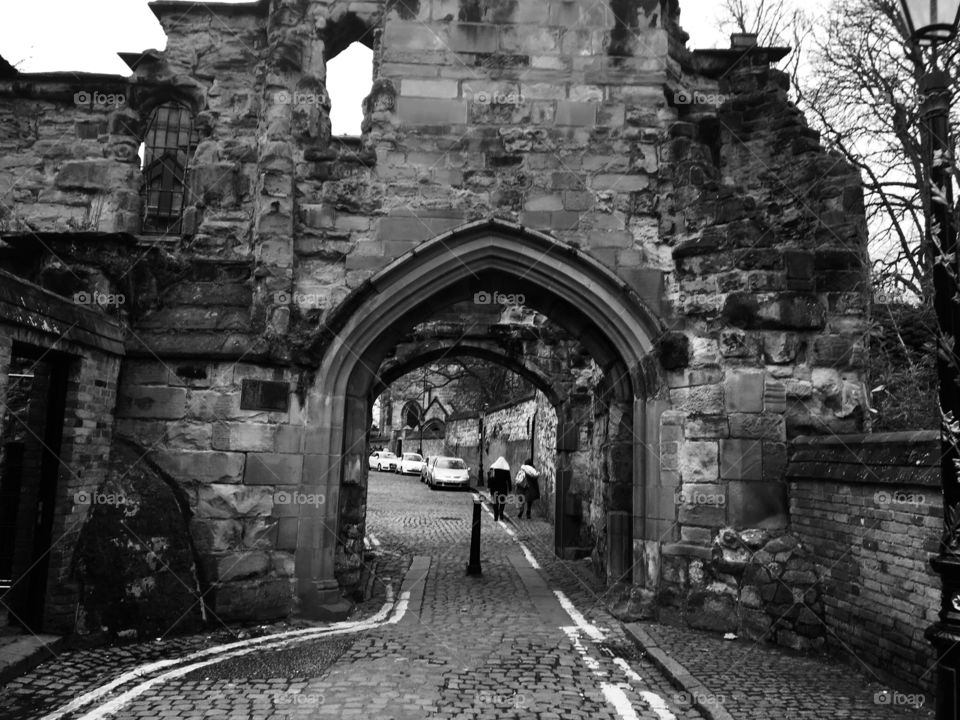 Leicester arch