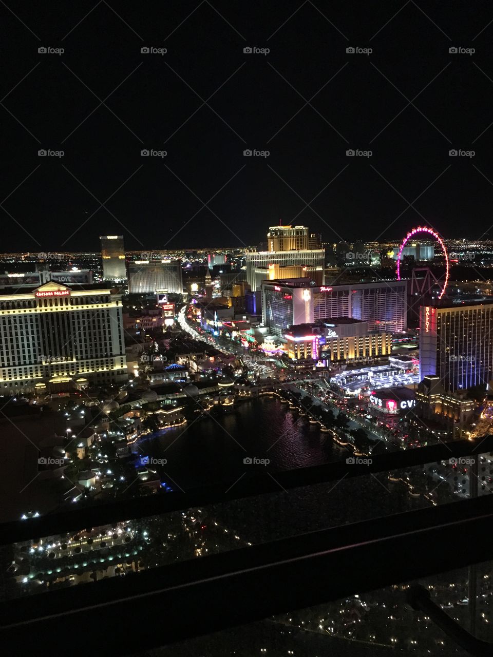 Vegas at night 